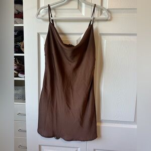 Brown Dress